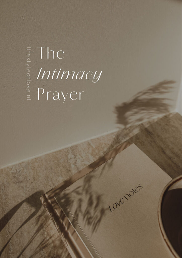 The Intimacy Prayer werkboek